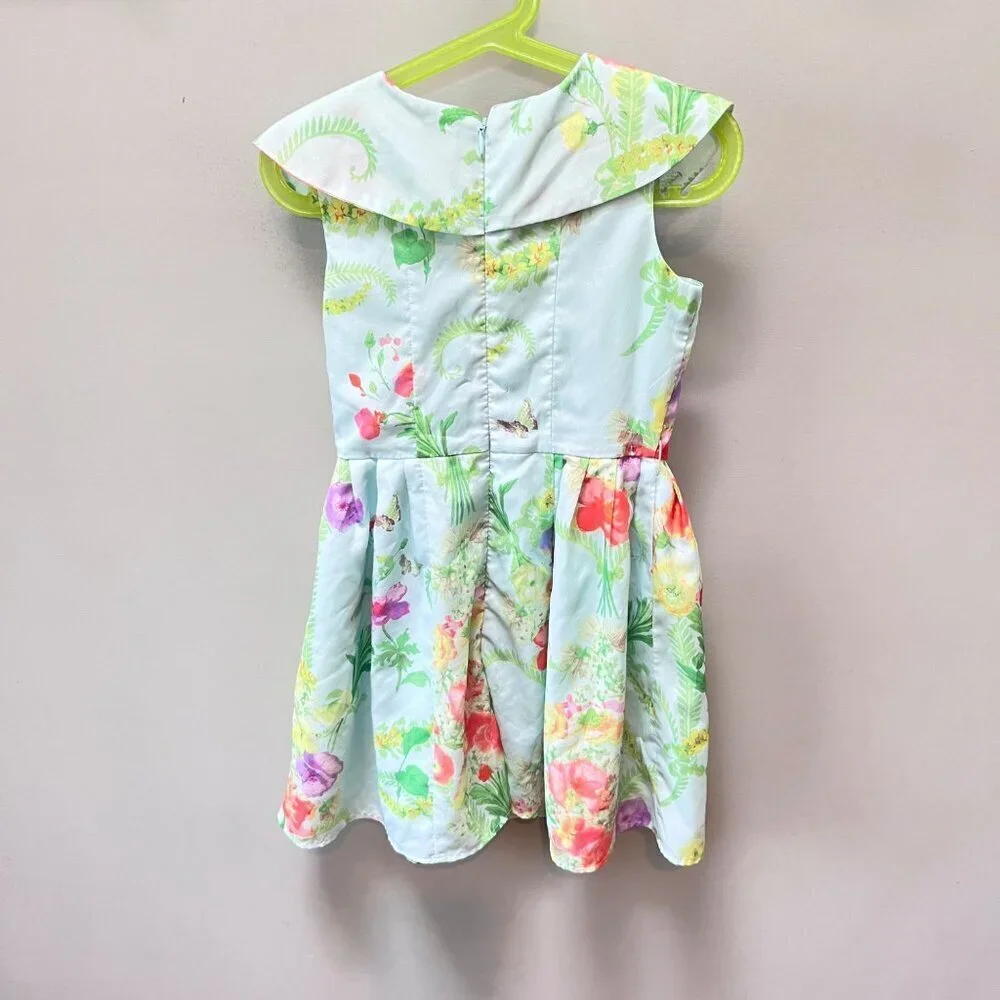 Ted Baker Little Girls Floral Dress- Size‎ 6